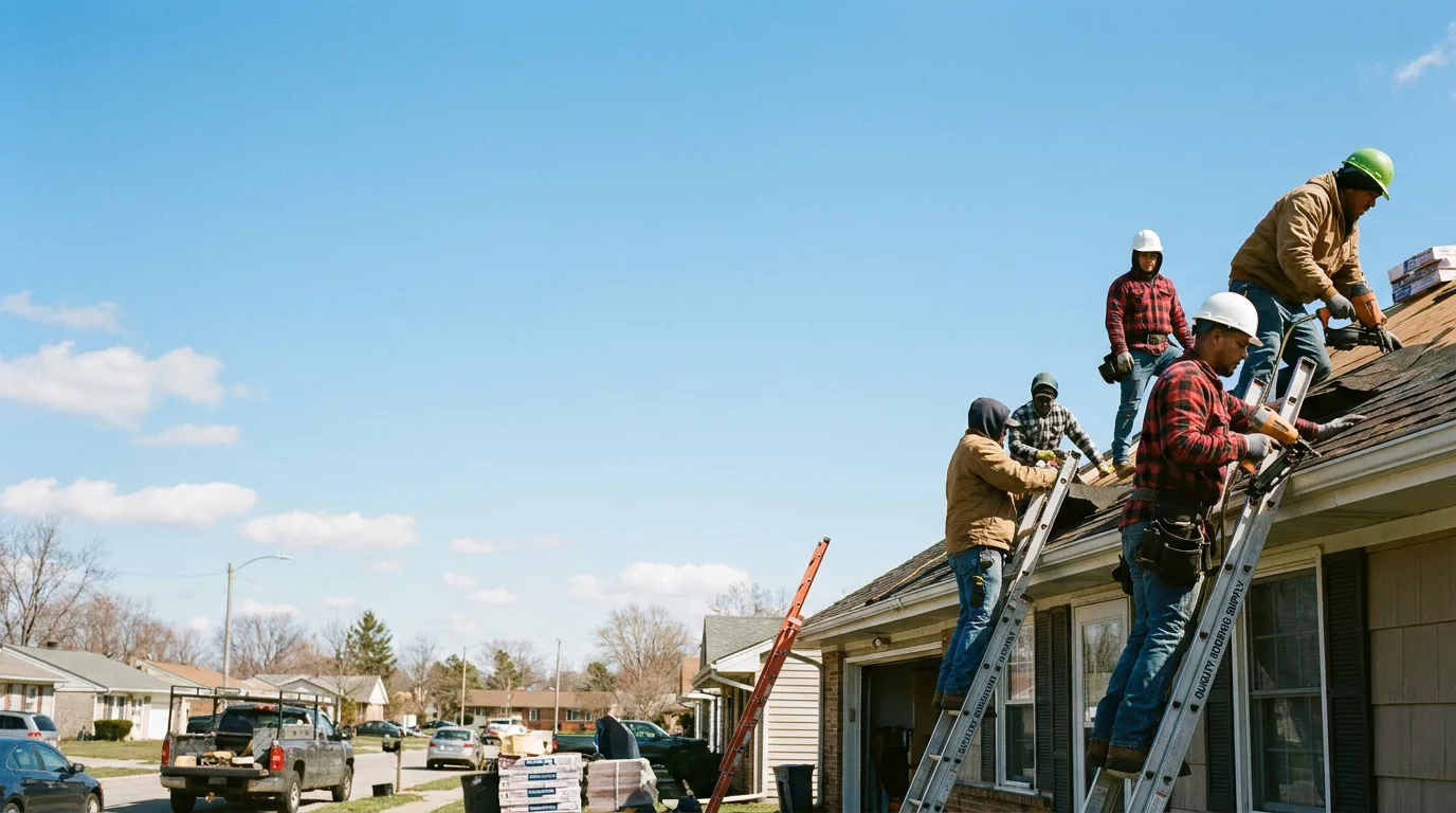 Roofing in Milledgeville, IL near me